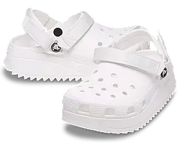 Crocs Classic Hiker Clog White/White Унісекс Сабо Крокс Класік Хайкер Білі — Оригінал, фото 5
