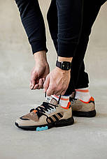 Чоловічі кросівки Adidas ZX Torsion Sesame Black Simple Brown EE5444, фото 6