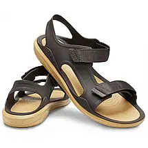Crocs Swiftwater Expedition Sandal Espresso Чоловічі Сандалі Крокс Коричневі — Оригінал, фото 6