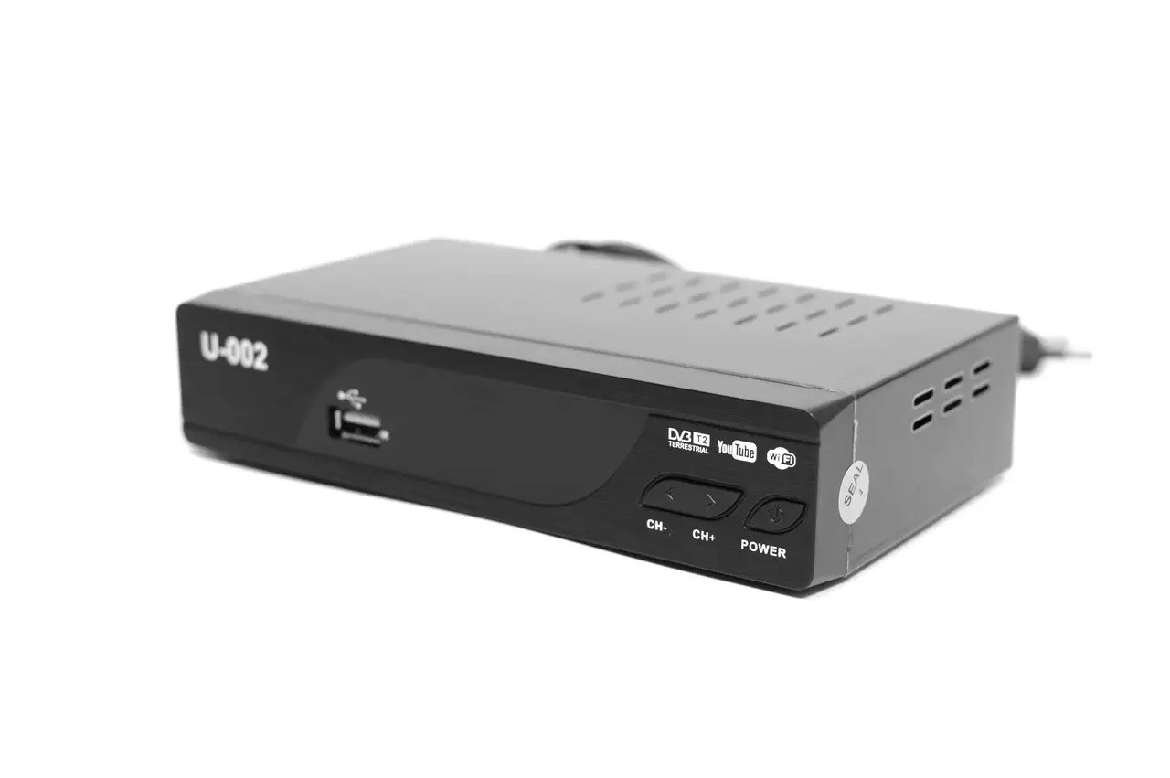 Цифровий ресивер DVB-T2 Megogo Small з підтримкою WiFi адаптера, фото 1