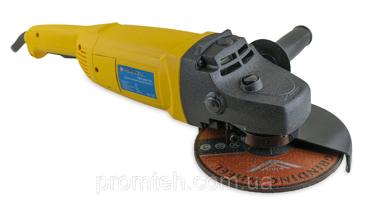 Болгарка (кутова шліфмашина) VORSKLA ПМЗ 2400/180-230 (проф. лінія)