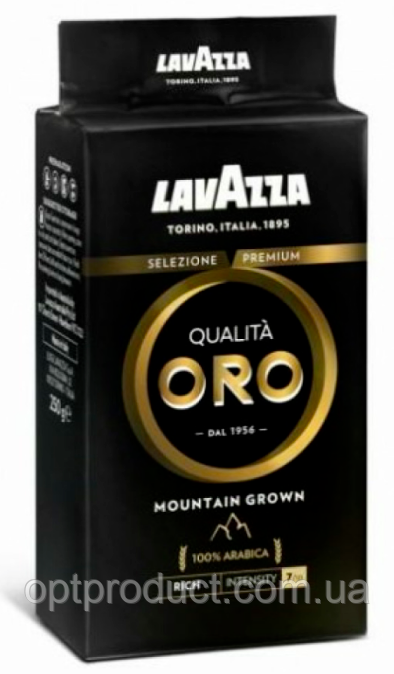 Кава мелена Lavazza Qualita ORO Mountain Grown250г брикет