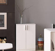 Книжкова шафа IdealMebel КШ-17, шафа для книг, стелаж для книг, шафа для документів і речей, офісна шафа