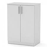 Книжкова шафа IdealMebel КШ-17, шафа для книг, стелаж для книг, шафа для документів і речей, офісна шафа, фото 2