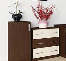 Книжкова шафа IdealMebel КШ-18, шафа для книг, стелаж для книг, шафа для документів і речей, офісна шафа