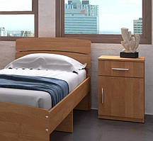 Тумба приліжкова IdealMebel ПКТ-3, тумбочка приліжкова з висувним ящиком, тумба в спальню
