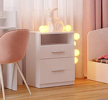 Тумба приліжкова IdealMebel ПКТ-4, тумбочка приліжкова з висувними ящиками, тумба в спальню