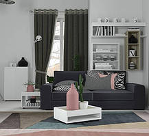 Стіл журнальний з полицею IdealMebel Стіл журнальний-2 (МГ-6), журнальний столик, стіл у вітальню