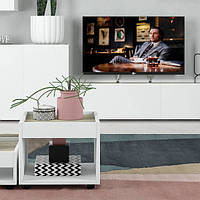 Стіл журнальний з полицею IdealMebel Стіл журнальний-1 (МГ-6), журнальний столик, стіл у вітальню