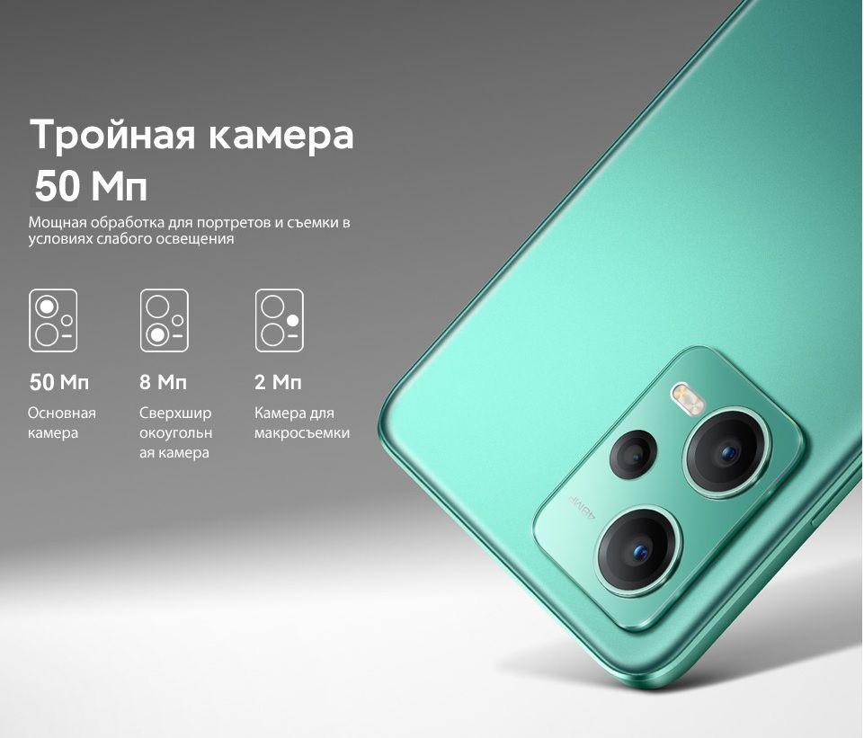 Купить Xiaomi Redmi Note 12 4/128Gb Onyx Gray (редми нот 12 с NFC ...