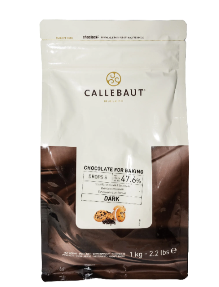 Термостабільний шоколад у формі дропсів Callebaut drops S  47% 1 кг