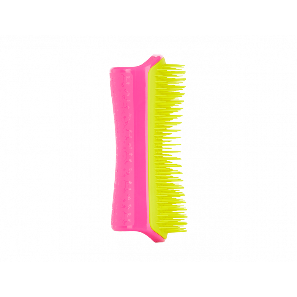 Tangle Teezer Pet Teezer Detangling&Grooming Pink-Yellow - Щітка для розплутування шерсті собаки, фото 1