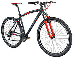 Гірський велосипед MTB TORPADO Delta Hardtail M18 29 дюймів чоловічий чорно-червоний