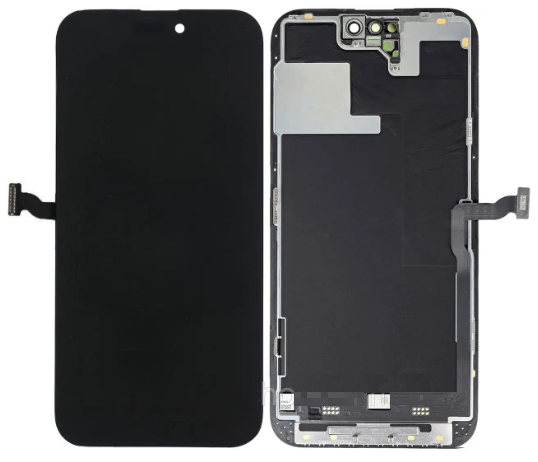 Дисплей Apple iPhone 14 Pro Max з сенсорним склом (Чорний) Сервісний оригінал