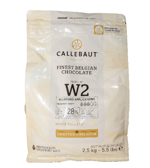 Шоколад Білий Callebaut №W2 2,5 кг