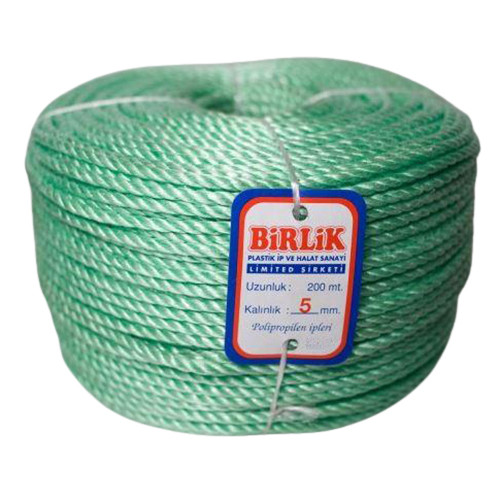 Поліпропіленовий канат 200 м, 5 мм в бухті Birlik (різні кольори)