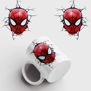 Чашка керамічна Людина Павук.