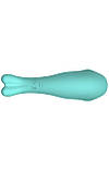 Вакуумний стимулятор клітора Suction Bunny колір бірюзовий, фото 3