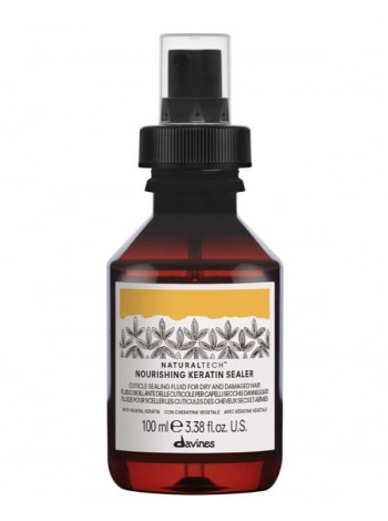 Живильний кератиновий флюїд -Davines Natural Tech Nourishing Keratin Sealer 100 мл, фото 1