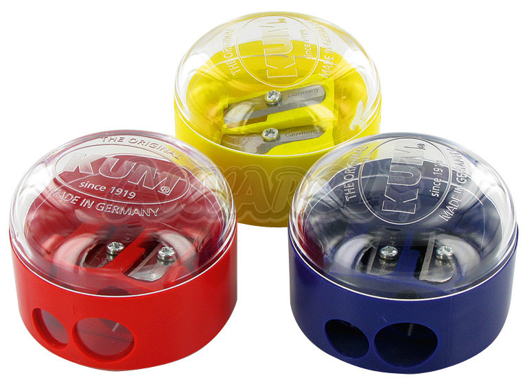 Чинка для олівців KUM 208 з контейнером подвійна кругла (208), фото 1