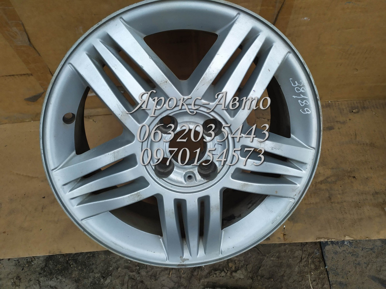 Купить Диск литой Renault Megane R16, 6,5Jx16, ET49, 4x100 000038189 ...