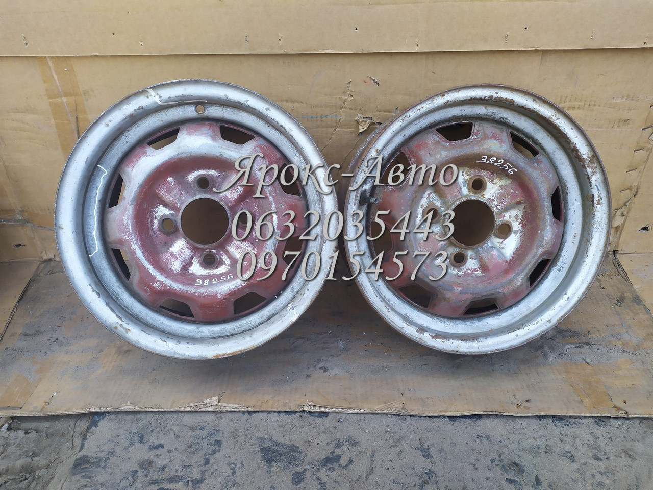Диск сталевий Nissan Skyline 5JX R14 4X114.3 000038256, фото 1