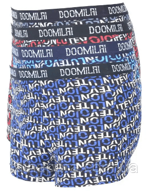 Чоловічі бамбукові труси боксери з широкою резинкою Doomilai XL