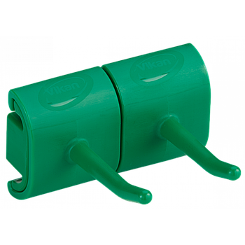 Кріплення на 2 предмета Vikan (2 гаки) зелене