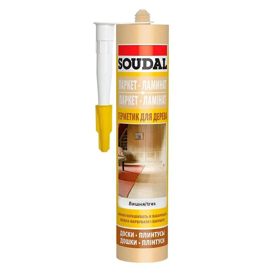 Герметик SOUDAL герметик для дерева Вишня 280 мл