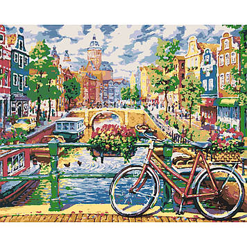 Картини по номерах "Літо в Амстердамі" 40х50см №954481/Santi/(30)