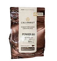 Екстра Чорний Шоколад Callebaut Power 80% 2,5 кг