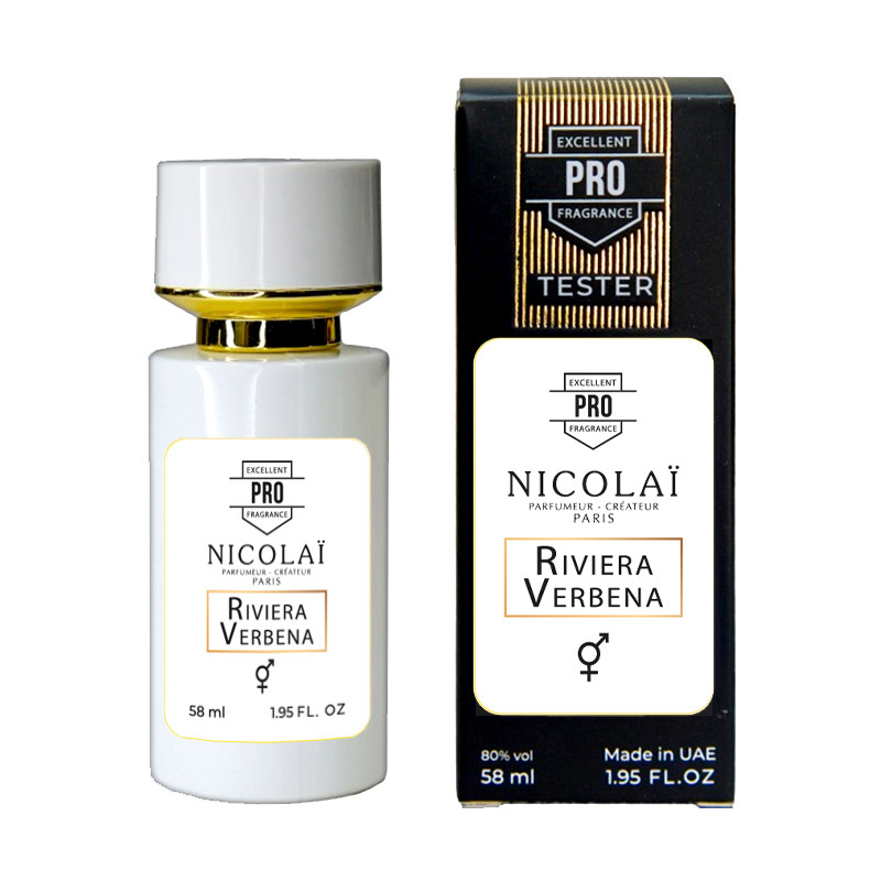 Nicolai Parfumeur Createur Riviera Verbena TESTER PRO унісекс 58 мл