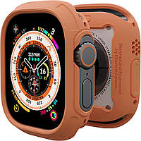 Фірмовий чохол зі склом elkson Rugged Quattro 2.0 для Apple Watch Ultra 2/Ultra 49 mm, Чорний, фото 8