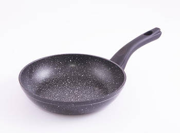 Сковорода Fissman Fiore Ø20см mebelime індукційна з мармуровим антипригарним покриттям