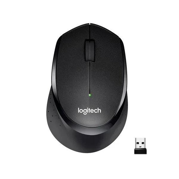 Мишка Logitech M330 Silent Plus Black бездротова