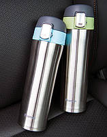 Термос Fissman Joranne Green 420мл mebelime mebelime з нержавіючої сталі, фото 5