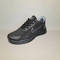 Кросівки чоловічі чорні Nike Zoom Black весняно-літні