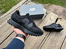 Чоловічі кросівки New Balance 327 MS327CTB чорні Оригінал, фото 4