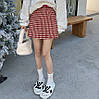 Модна твідова спідниця в клітинку, фото 6