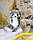 М'яка іграшка сіро-білий кіт, LILLEPLUTT, фото 4