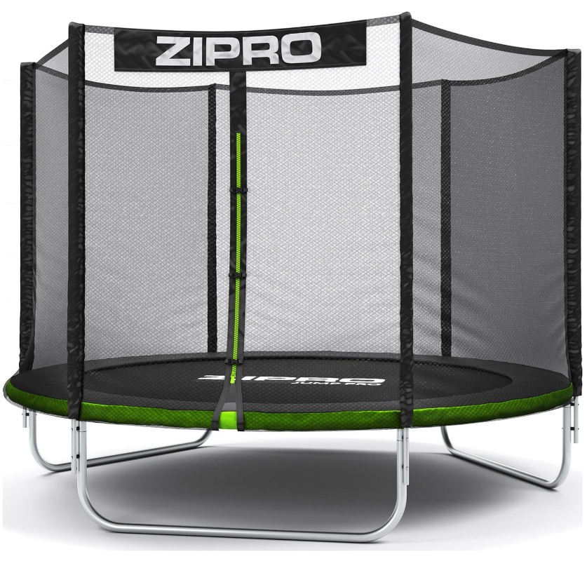 Садовий дитячий батут Zipro 252 см із зовнішньою захисною сіткою Jump Pro Оригінал