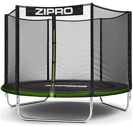 Садовий дитячий батут Zipro 252 см із зовнішньою захисною сіткою Jump Pro Оригінал