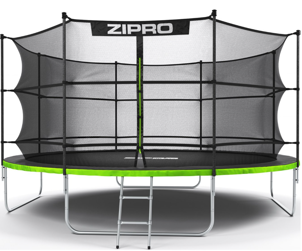 Великий садовий дитячий батут Zipro Jump Pro 435 см із внутрішньою сіткою 150кг max