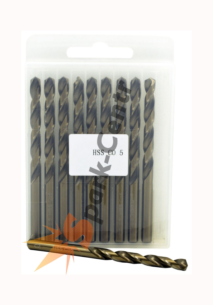 Свердло Ø 5,5 мм по металу CZ HSS Co5 (P6M5K5 PRO) леговане кобальтом, фото 1