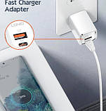 Мережевий Зарядний Пристрій LDNIO A2317C PD/QC 30W, фото 9