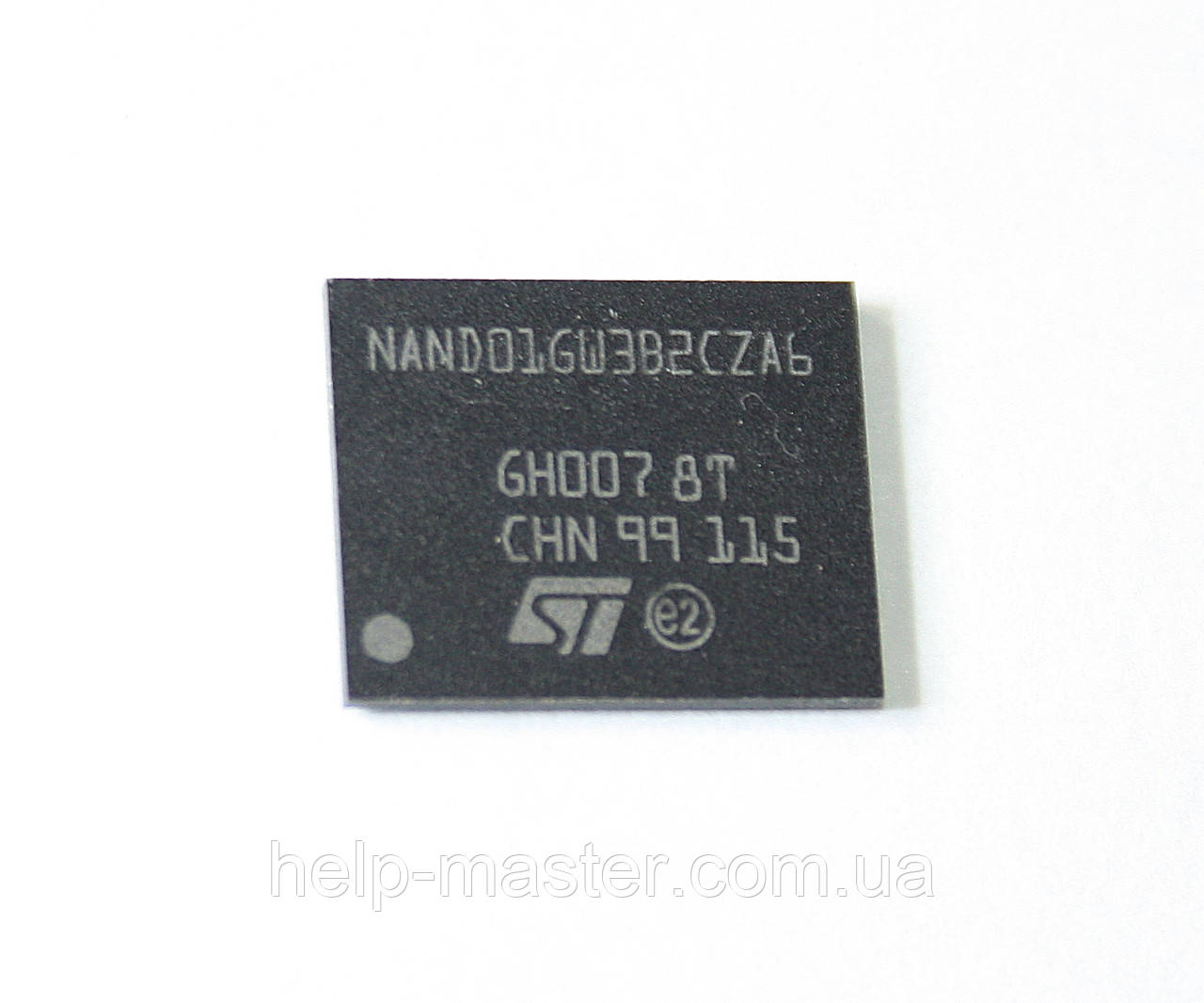 Мікросхема NAND01GW3B2CZA6 (VFBGA63)