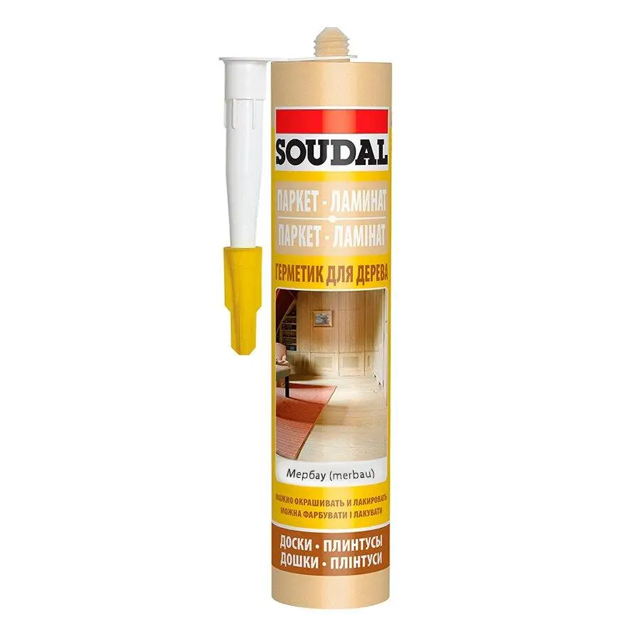 Герметик SOUDAL герметик для дерева Мербау 280 мл