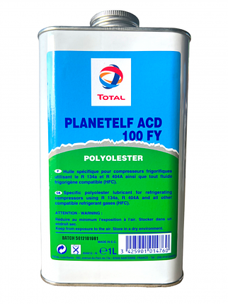 Олива синтетична для фреона R134a Total Planet Elf ACD 100 FY, фото 3