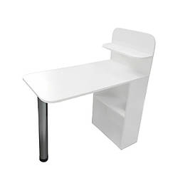 Манікюрний стіл складаний із поличками під лаки Міні