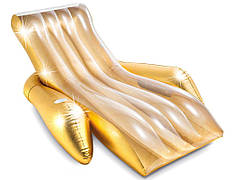 Надувне крісло-шезлонг для плавання Intex 56803 (175х119 см)